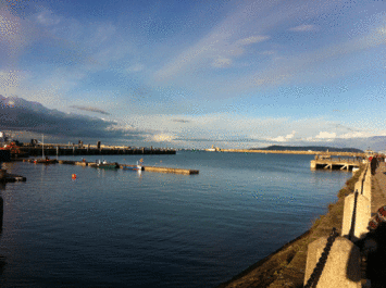 Dun Laoghaire - a glimpse of Spring?