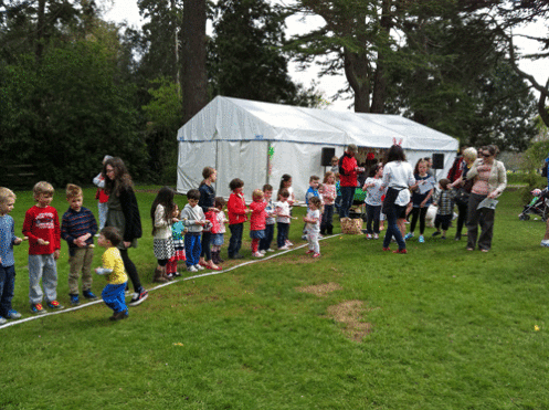 Egg and spoon race